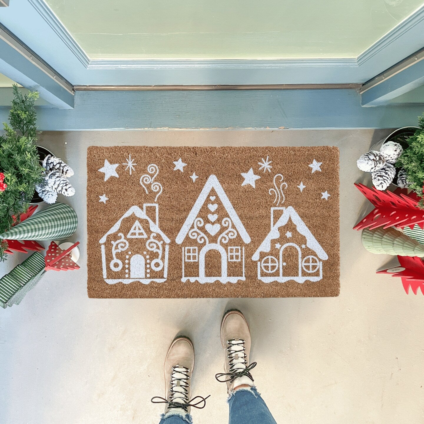 Gingerbread House Doormat Painting Class - 1 Dec 2025